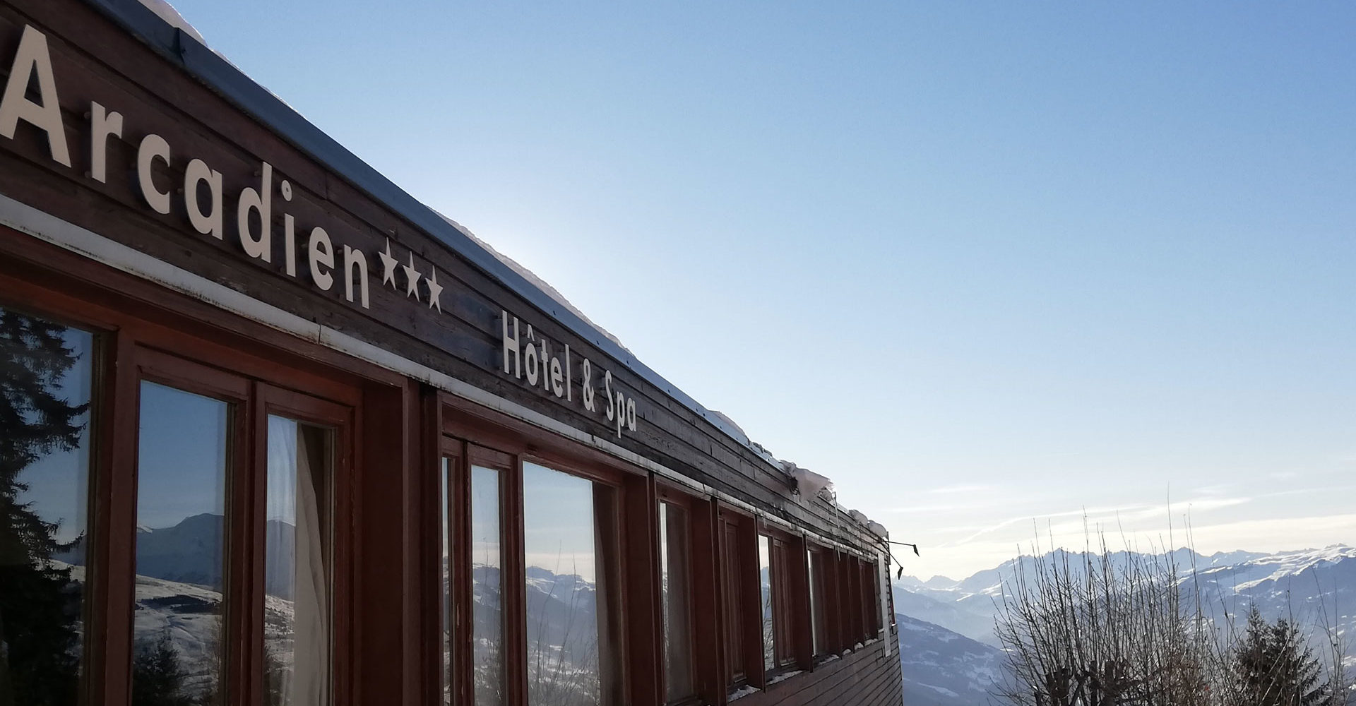 аркадский отель Les Arcs